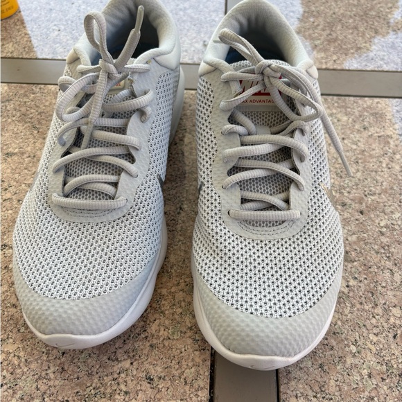 Nike Shoes - Nike Gray Sneakers Mesh Breathable Design
